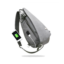 Mark Ryden Anti-Theft Multi-layer Cross body bag (Light Grey)