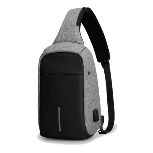 Mark Ryden Anti-Theft Classic Cross body bag  (Light Grey)