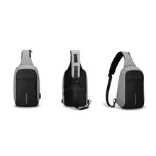 Mark Ryden Anti-Theft Classic Cross body bag  (Light Grey)