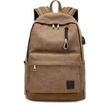 Relink Anti-Theft Everyday Backpack (Khaki Brown)